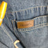 デニムアンドコー Denim&Co デニムダッフルコート 脱着フリースライナー付き メンズ 1X