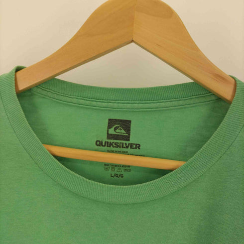 クイックシルバー Quiksilver 00S センターロゴ プリント S/S Tシャツ メンズ JPN:L