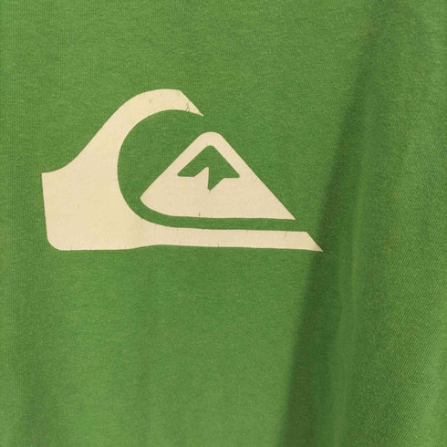 クイックシルバー Quiksilver 00S センターロゴ プリント S/S Tシャツ メンズ JPN:L