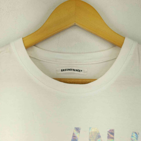 GROUND/N/ACE 箔プリント Tシャツ メンズ JPN:L