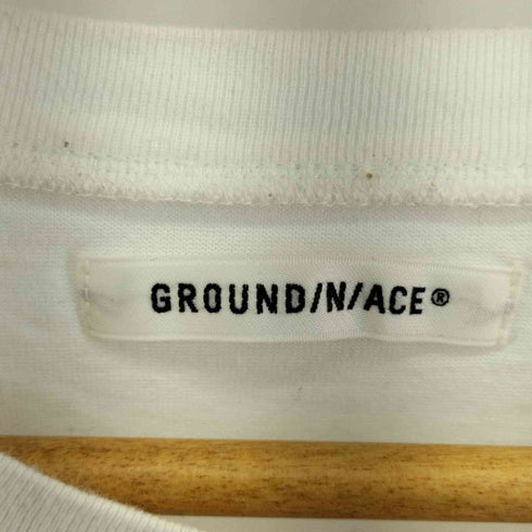 GROUND/N/ACE 箔プリント Tシャツ メンズ JPN:L