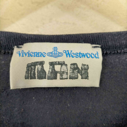 ヴィヴィアンウエストウッドマン Vivienne Westwood MAN 12SS MADE IN ITALY 総柄コットンTシャツ SS.MMXII メンズ import:M