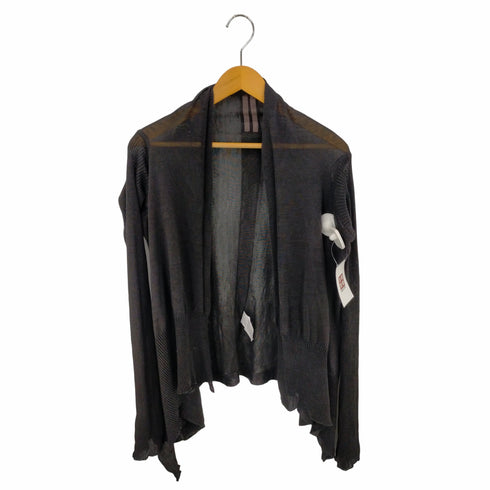 リックオウエンス RICK OWENS 12SS NASKA BAMBOO ノーカラーカーディガン レディース import:L