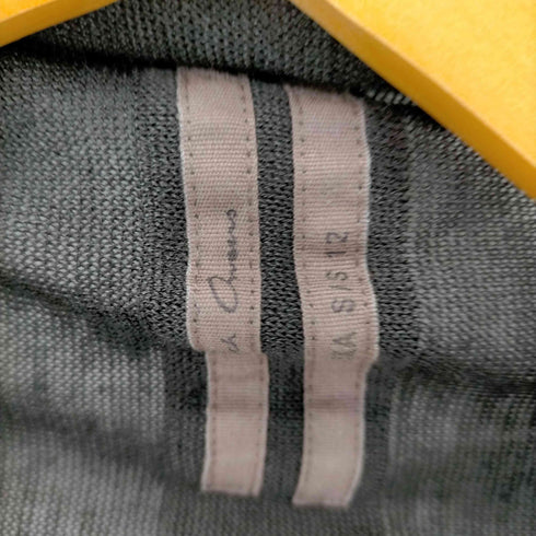 リックオウエンス RICK OWENS 12SS NASKA BAMBOO ノーカラーカーディガン レディース import:L