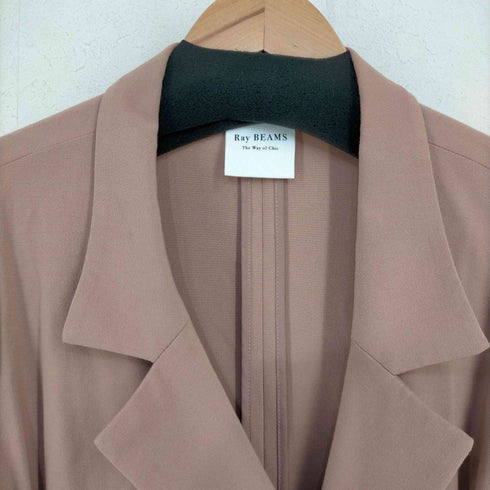 レイビームス Ray BEAMS Wテーラーカラー コート ワンピース レディース