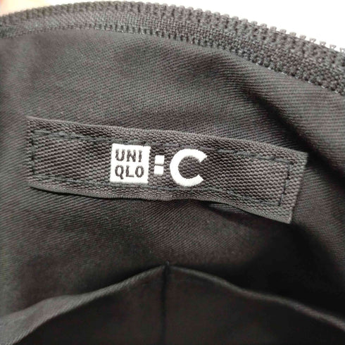 ユニクロシー UNIQLO:C 23AW レザータッチラウンドバッグ レディース