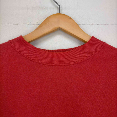 フルーツオブザルーム FRUIT OF THE LOOM 80~90S FRUIT OF THE LOOM ロゴ刺繍クルーネックスウェット メンズ JPN:L