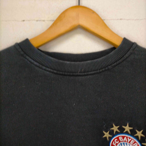 サッカーチームモチーフ刺繍クルーネックスウェット メンズ JPN:M