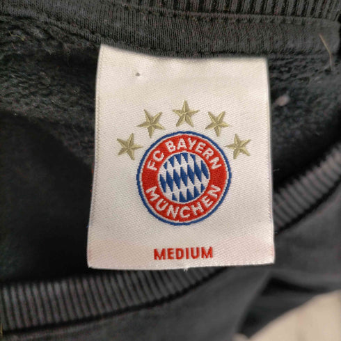 サッカーチームモチーフ刺繍クルーネックスウェット メンズ JPN:M