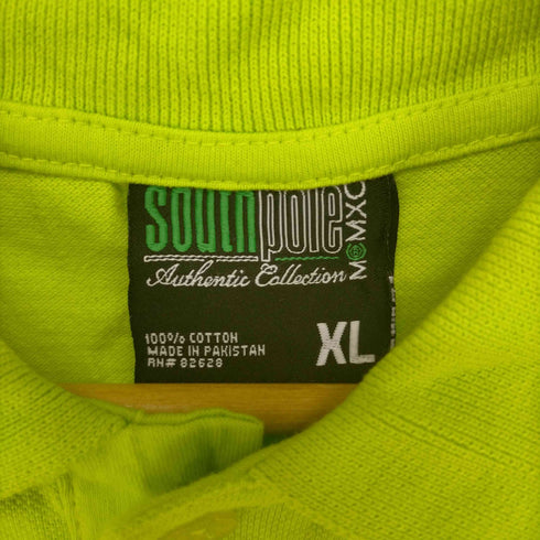 サウスポール SOUTH POLE ロゴ刺繍ポロシャツ メンズ JPN:XL
