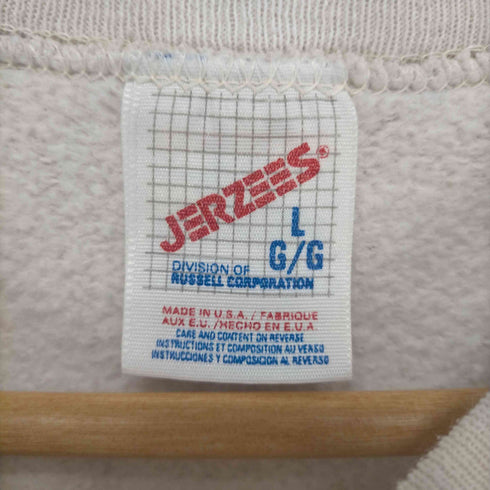 ジャージーズ JERZEES MADE IN USA ハンドペイントクルーネックスウェット メンズ JPN:L