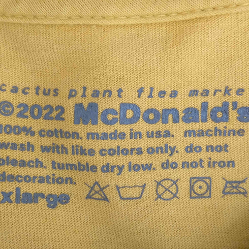 カクタスプラントフリー マーケット Cactus Plant Flea Market 22AW Team McNuggets Tee メンズ import:XL