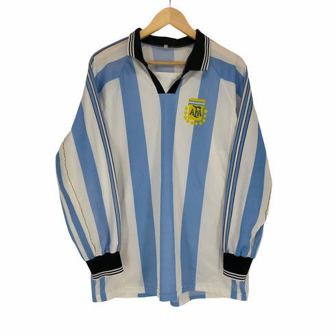 チームロゴ長袖ゲームシャツ SOCCER SHIRT ARGENTINA メンズ