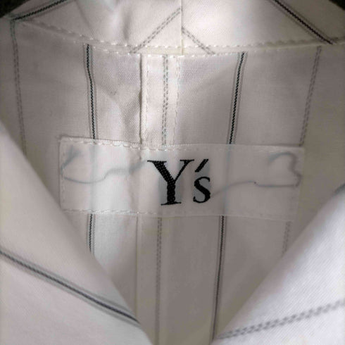 ワイズ Ys ストライプシャツワンピース レディース