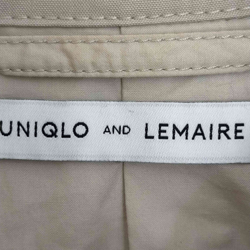ユニクロアンドルメール UNIQLO AND LEMAIRE コットントレンチコート メンズ JPN:L