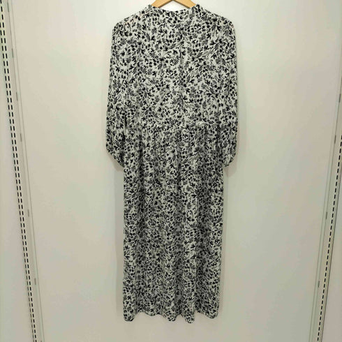 ロートレアモン LAUTREAMONT 総柄シャツワンピース マキシ レディース 38