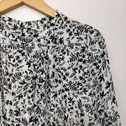 ロートレアモン LAUTREAMONT 総柄シャツワンピース マキシ レディース 38