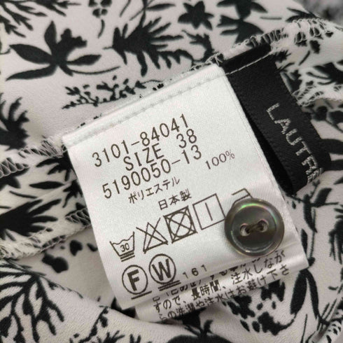 ロートレアモン LAUTREAMONT 総柄シャツワンピース マキシ レディース 38
