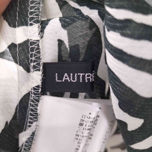 ロートレアモン LAUTREAMONT 総柄シャツブラウス レディース 38