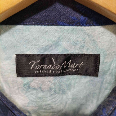 トルネードマート TORNADO MART 花柄 ウエスタン調 七分袖シャツ メンズ M