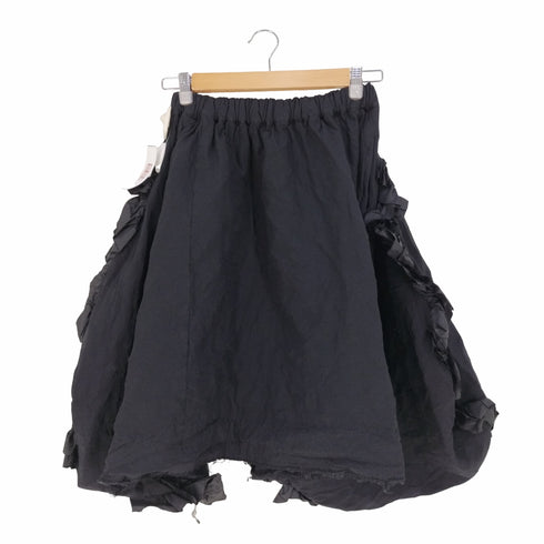 コムデギャルソン COMME des GARCONS サイドフリル 変形エステルフレアスカート レディース JPN:S