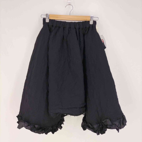 コムデギャルソン COMME des GARCONS サイドフリル 変形エステルフレアスカート レディース JPN:S