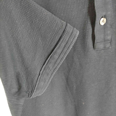 ブラックレーベルクレストブリッジ BLACK LABEL CRESTBRIDGE 異素材チェック ポロシャツ メンズ L