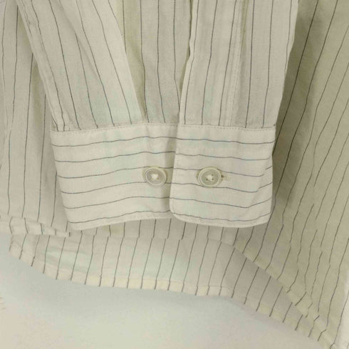スティーブンアラン Steven Alan C/W VOIL STRIPE CAMP COLLAR SHIRT メンズ JPN:L