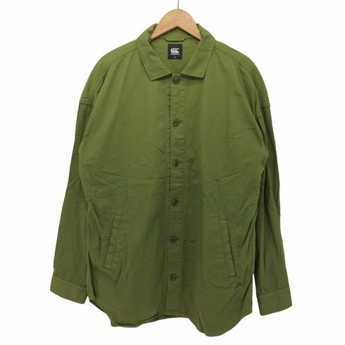 カンタベリー CANTERBURY 長袖 シャツ オーバーシルエット ビッグサイズ メンズ XL
