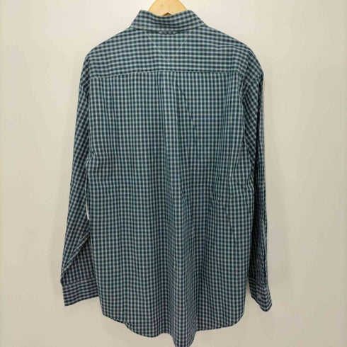 トミーヒルフィガー TOMMY HILFIGER 90S BD チェック柄長袖シャツ オーバーサイズ メンズ L