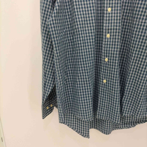 トミーヒルフィガー TOMMY HILFIGER 90S BD チェック柄長袖シャツ オーバーサイズ メンズ L