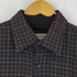JOHN W Nordstrom SMART CARE カシミヤ混 格子 レギュラーカラーシャツ メンズ JPN:XL