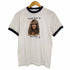 ユナイテッドアスレ UNITED ATHLE フロントプリント リンガーTシャツ メンズ JPN:M