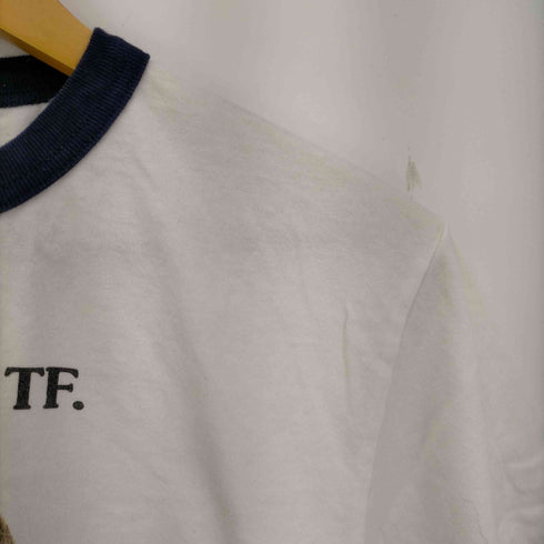 ユナイテッドアスレ UNITED ATHLE フロントプリント リンガーTシャツ メンズ JPN:M