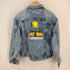 g.l.heart ©1989 Batman Acid Wash Denim Jacket メンズ JPN:L