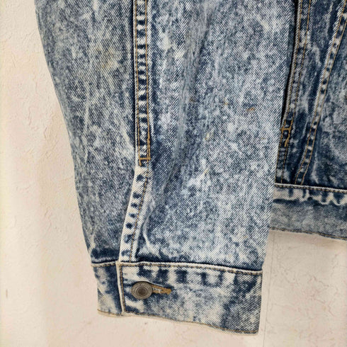 g.l.heart ©1989 Batman Acid Wash Denim Jacket メンズ JPN:L