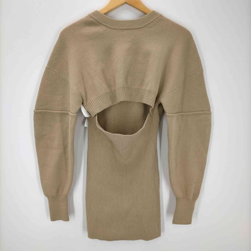 クラネ CLANE 22SS 3WAY ARRANGE SEPARATE KNIT TOPS ニット セーター レディース JPN:0