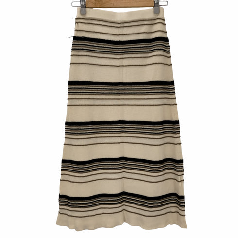 セオリー theory 22SS Bering Otto Skirt スカート ロング タイト ボーダー ニット ウール混 レディース JPN:S