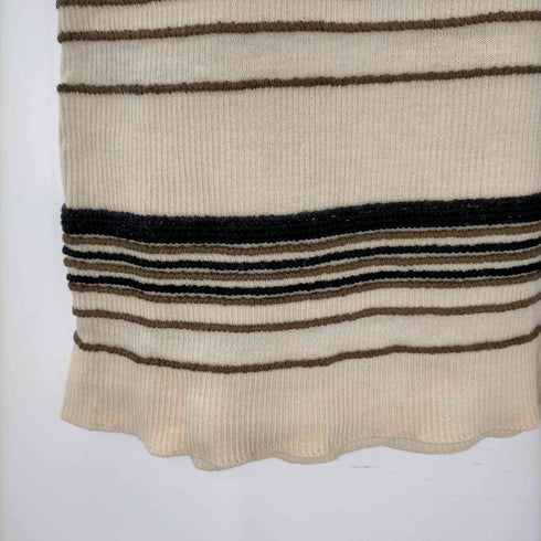 セオリー theory 22SS Bering Otto Skirt スカート ロング タイト ボーダー ニット ウール混 レディース JPN:S
