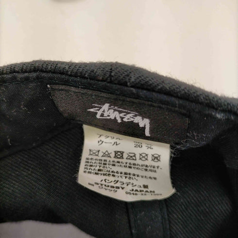 ステューシー Stussy ストックロゴ 6パネルキャップ メンズ FREE