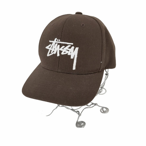 ステューシー Stussy ストックロゴ 6パネルキャップ メンズ FREE