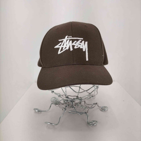 ステューシー Stussy ストックロゴ 6パネルキャップ メンズ FREE