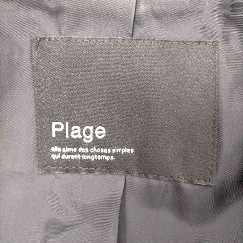 プラージュ PLAGE ウールチェスターコート アウター ロング ダブル 総裏地 レディース JPN:38