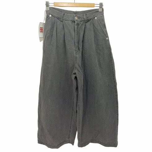 リメール remer loose tuck wide vintage wash denim PT メンズ S