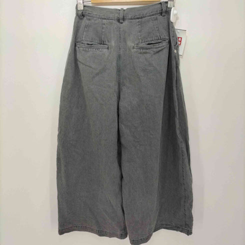 リメール remer loose tuck wide vintage wash denim PT メンズ S