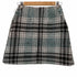ミルクフェド MILKFED. PLAID MINI SKIRT 台形スカート ミニ チェック レディース JPN:S