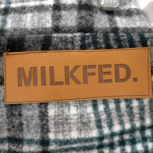 ミルクフェド MILKFED. PLAID MINI SKIRT 台形スカート ミニ チェック レディース JPN:S