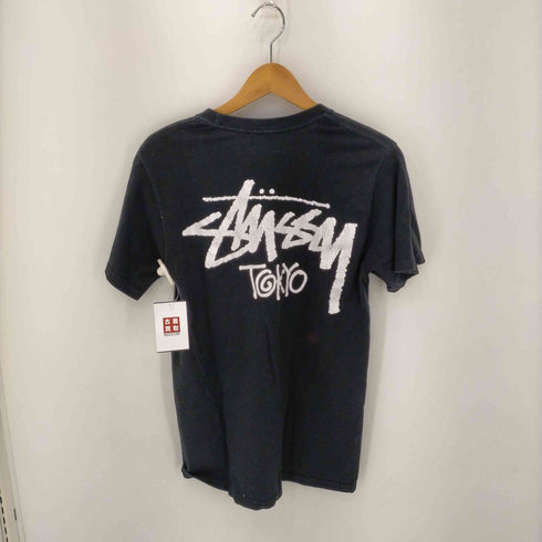 ステューシー Stussy MADE IN MEXICO 両面ストックロゴクルーネックTシャツ メンズ import:S