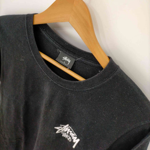 ステューシー Stussy MADE IN MEXICO 両面ストックロゴクルーネックTシャツ メンズ import:S