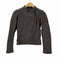 コントワーデコトニエ COMPTOIR DES COTONNIERS ラムレザーショートライダースジャケット レザージャケット 総裏地 レディース JPN:XS